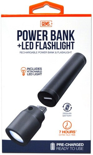 4p 2600mah Power Bank W/flashl - 4p 2600mah Power Bank W/flashl - Cell Phone Accessories