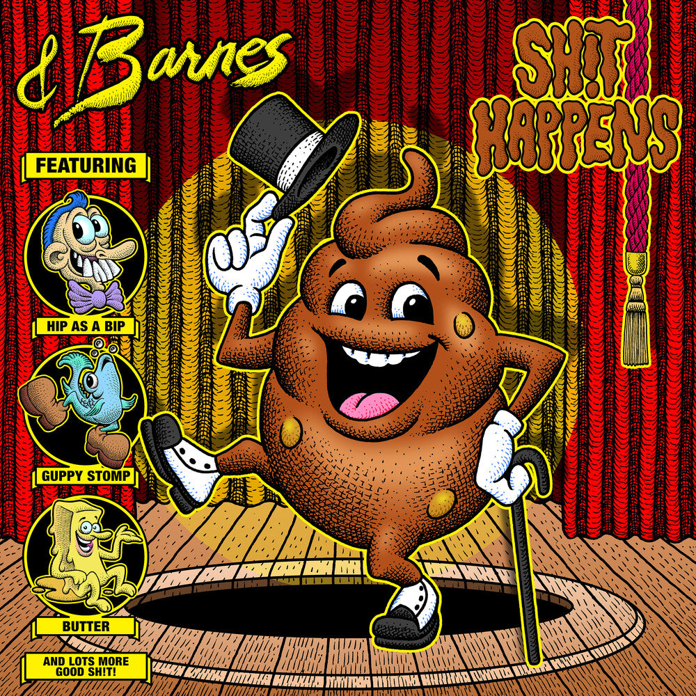 & Barnes - Shit Happens (Brwn) [Colored Vinyl] [Download Included] Vinyl Record