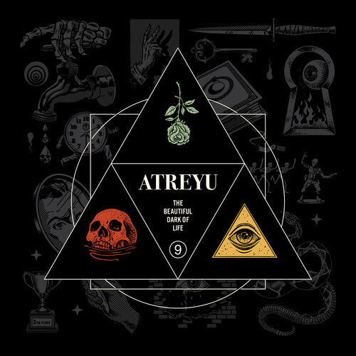 Atreyu - The Beautiful Dark of Life [Red, Teal & Yellow Swirl] Vinyl Record