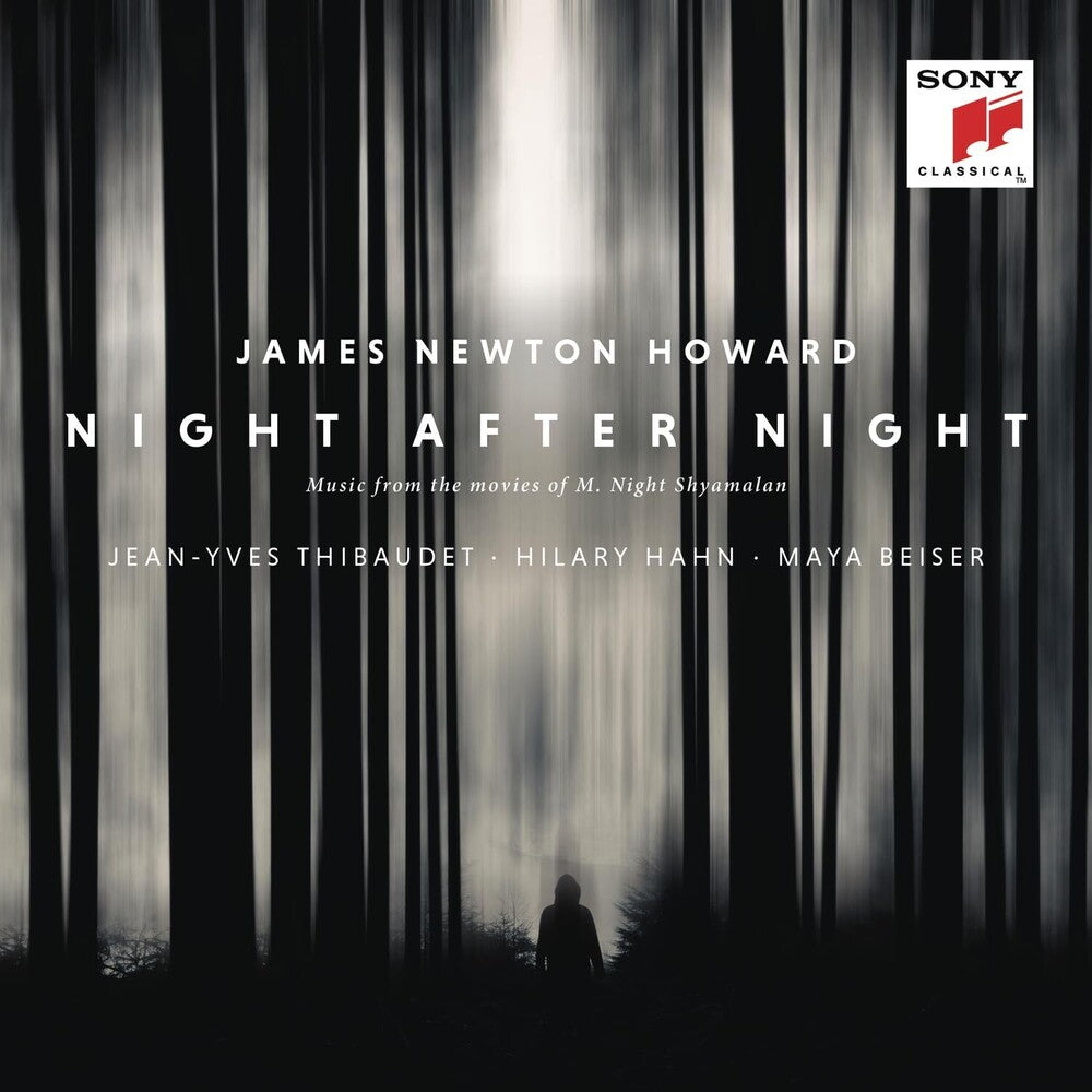 the album cover for James Howard  Newton - Night After Night - Music From The Movies Of M.