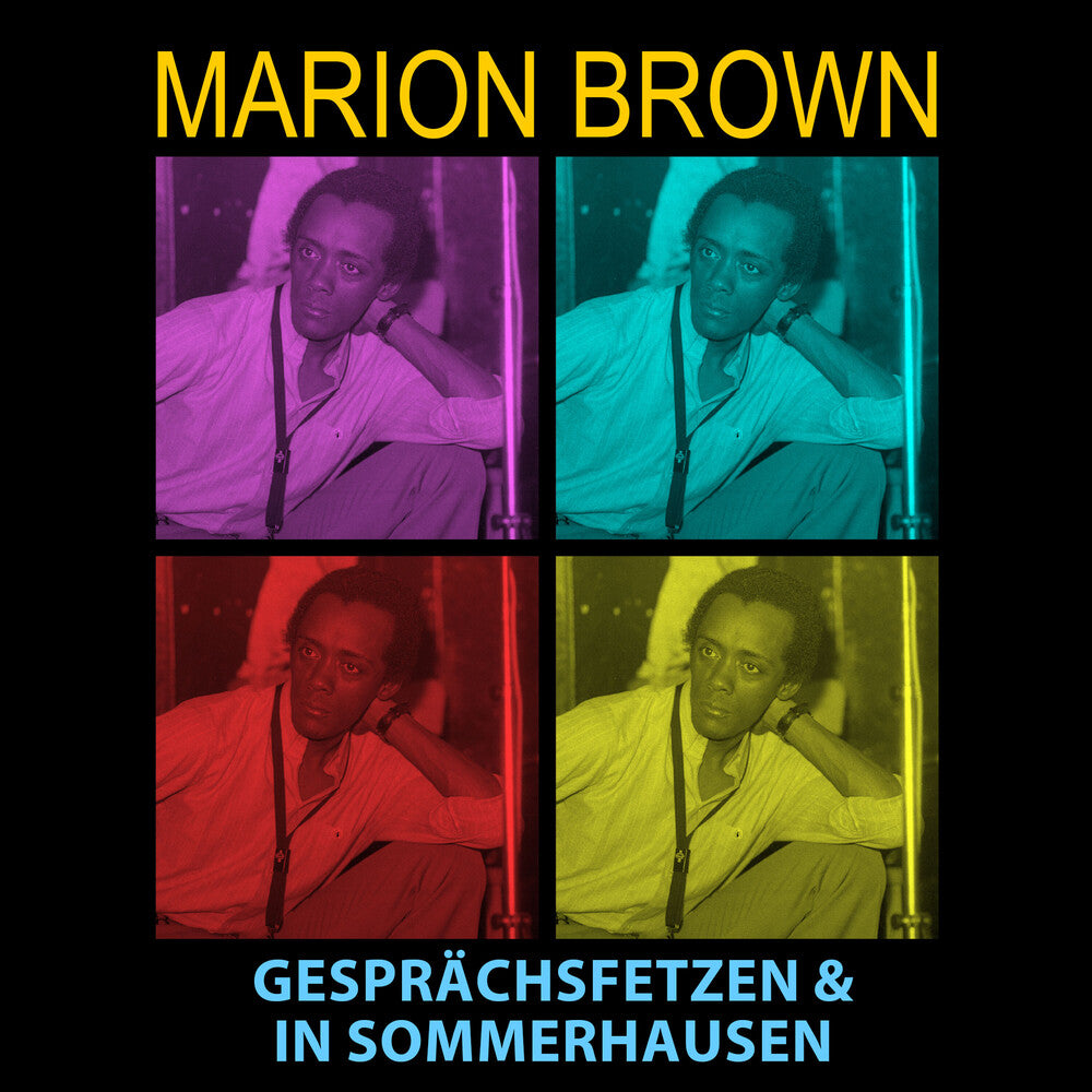 the album cover for Brown, Marion - Gesprachsfetzen & In Sommerhausen