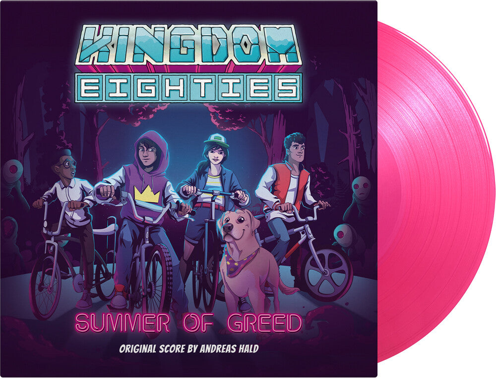 Andreas Hald  (Colv) (Gate) (Ltd) (Ogv) (Post) - Kingdom Eighties - O.S.T. [Colored Vinyl] (Gate) [Limited Edition] Vinyl Record