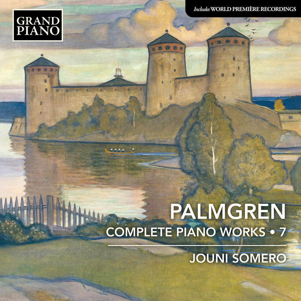 the album cover for Palmgren / Somero - Complete Piano Works, Vol. 7