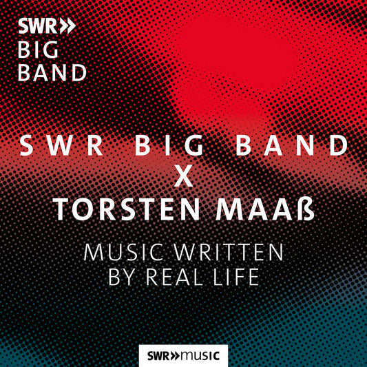 the album cover for Antonio Jobim  Carlos / Swr Big Band - Music Written By Real Life