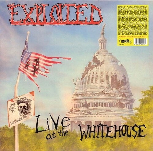 The Exploited - Live At The Whitehouse Vinyl Record