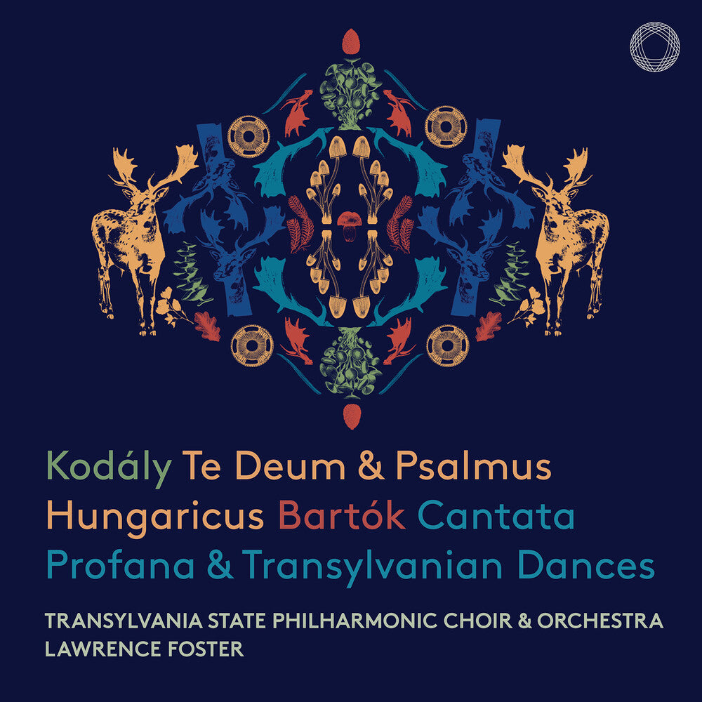 the album cover for Bartok / Transylvania State Philharmonic Orchestra - Cantata Profana Transylvanian Dances (Hybr)