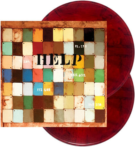 Various Artists - Help [Limited Red & Black Smoke] Vinyl Record