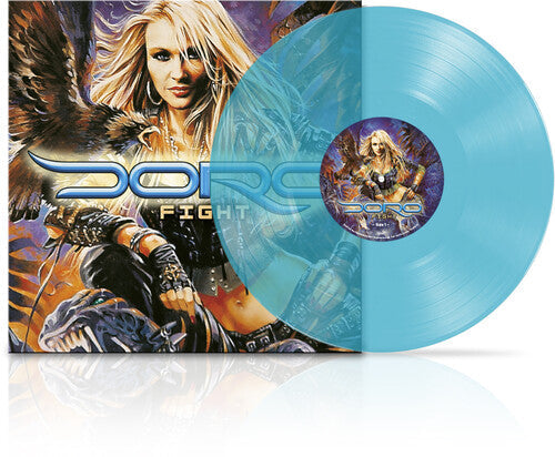 Doro - Fight [Light Blue] Vinyl Record