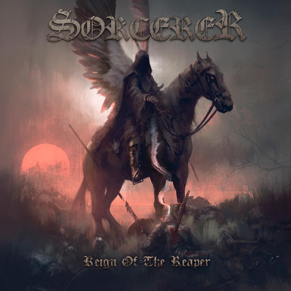the album cover for Sorcerer - Reign Of The Reaper