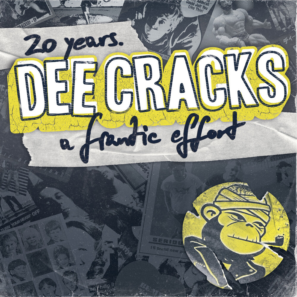 DeeCracks - 20 Years. A Frantic Effort (10in) (Blk) [Colored Vinyl] Vinyl Record