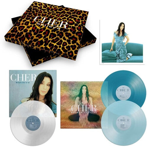 Cher - Believe (25th Anniversary Edition) [3LP Clear/Blue] Vinyl Record
