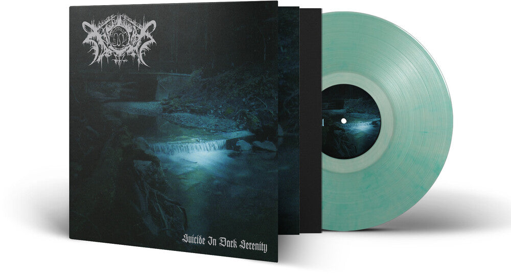Xasthur - Suicide In Dark Serenity - Transparent Mint Marble [LP] Vinyl Record