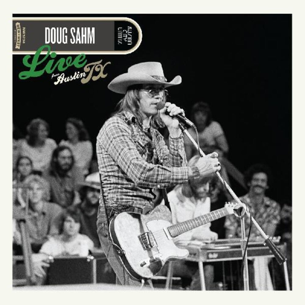 Doug Sahm - Live From Austin Tx [Clear Vinyl] (Gate) (Grn) [Limited Edition] Vinyl Record