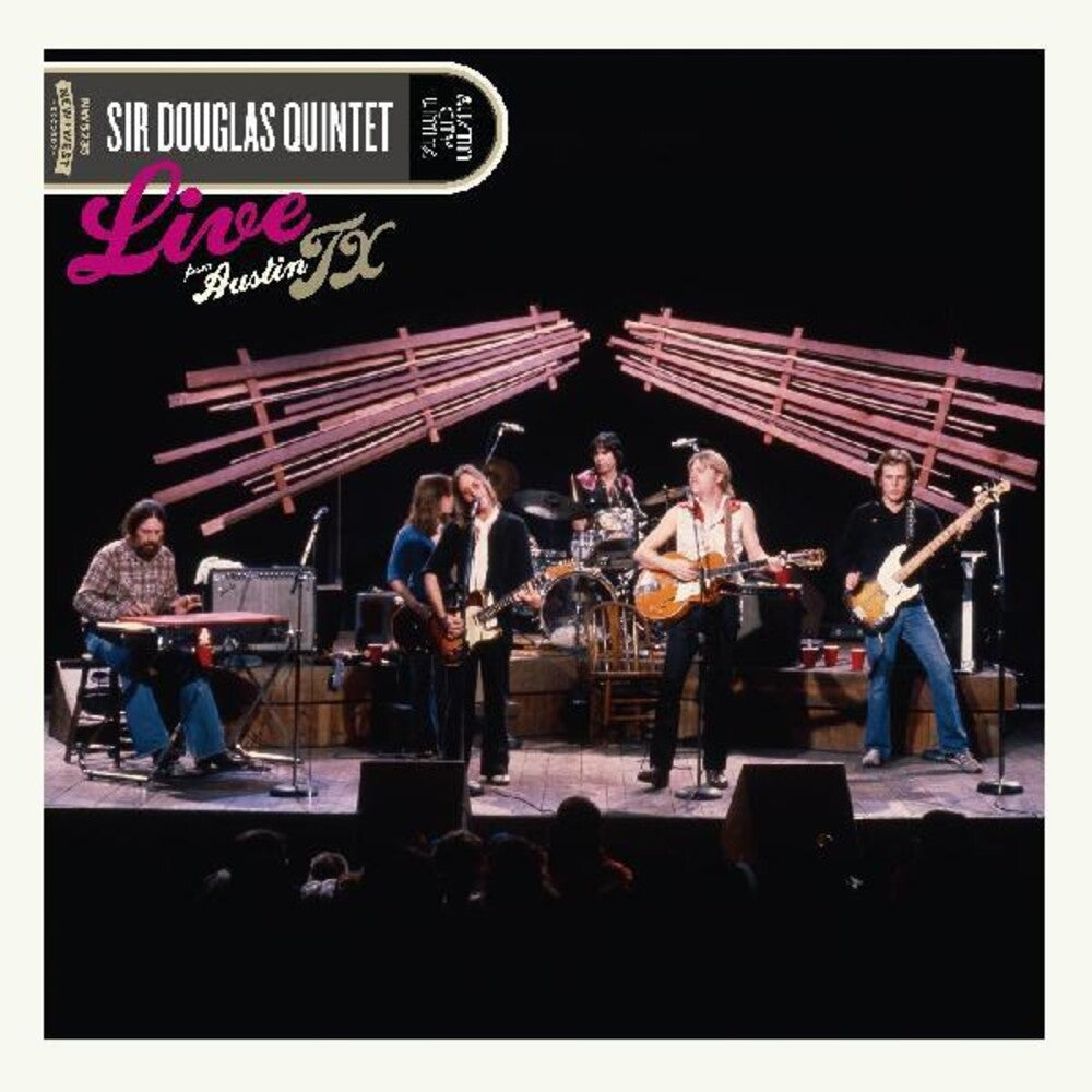 Sir Douglas Quintet - Live From Austin Tx [Colored Vinyl] (Gate) [Limited Edition] (Pnk) Vinyl Record