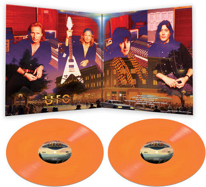 UFO - California At The Edge 1995 [Orange] Vinyl Record