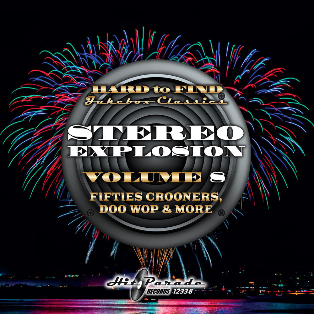 the album cover for Hard To Find Jukebox Classics: Stereo Explosion 8 - Hard To Find Jukebox Classics: Stereo Explosion 8