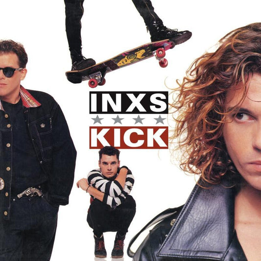 the album cover for INXS - Kick (Hybr)
