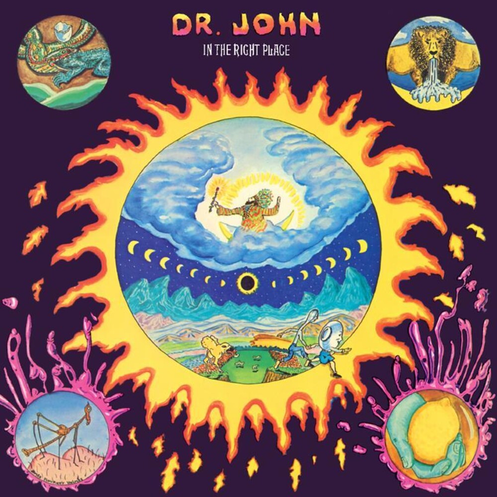 the album cover for Dr. John - In The Right Place (Hybr)