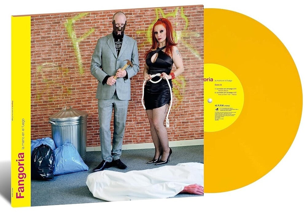 La Mano En El Fuego Single (Spa) [LP] Vinyl Record