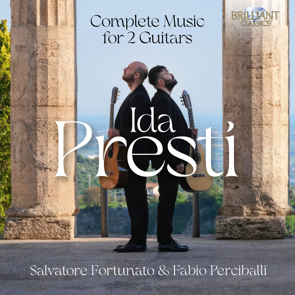 the album cover for Presti / Fortunato / Perciballi - Complete Music For 2 Guitars
