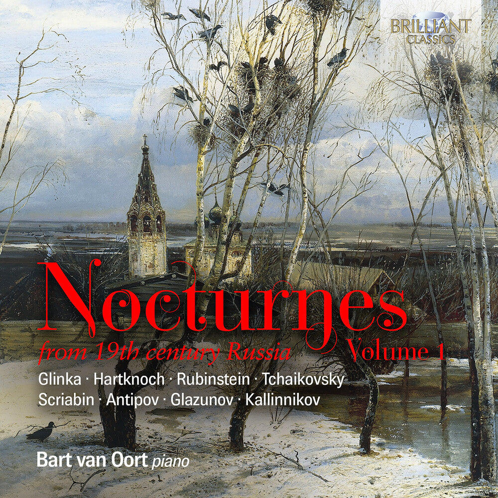 the album cover for Antipov / Glazunov / Hartknoch - Nocturnes From 19th Century Russia Vol. 1
