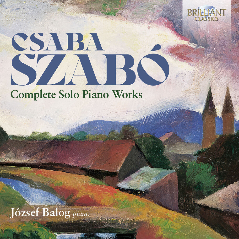 the album cover for Szabo / Balog - Complete Solo Piano Works