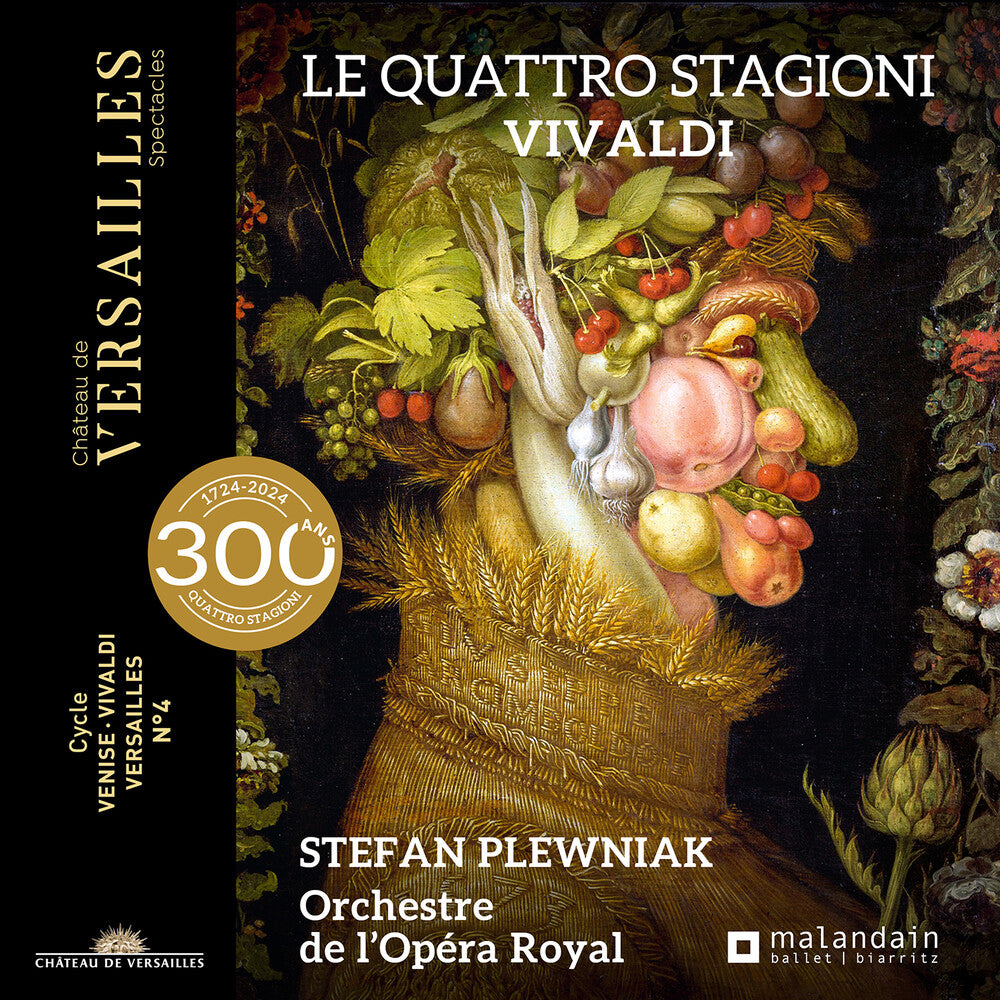 the album cover for Vivaldi / Plewniak / Orchestre De L'opera Royal - Le Quattro Stagioni