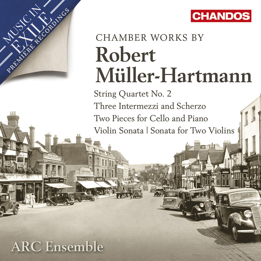 the album cover for Hartmann / Arc Ensemble - Chamber Works