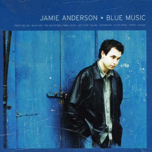 the album cover for Jamie Anderson - Blue Music