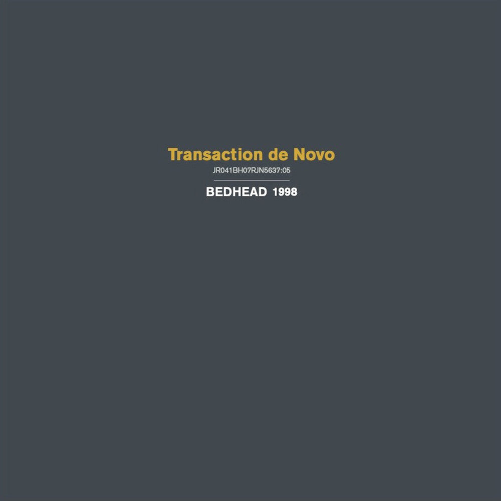 Transaction De Novo [Colored Vinyl] Vinyl Record