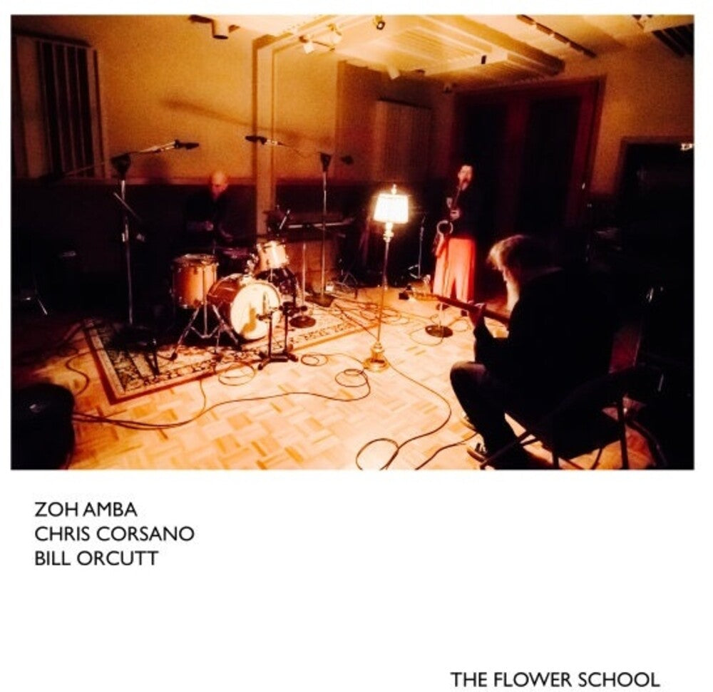 the album cover for Zoh Amba  / Corsano,Chris / Orcutt,Bill - Flower School