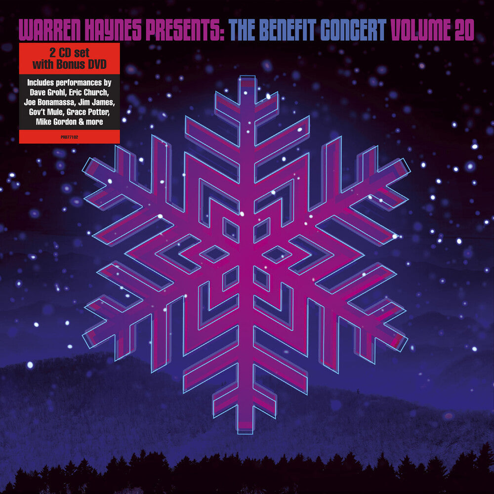 the album cover for Warren Haynes - Warren Haynes Presents: The Benefit Concert Volume 20 [2CD / DVD]