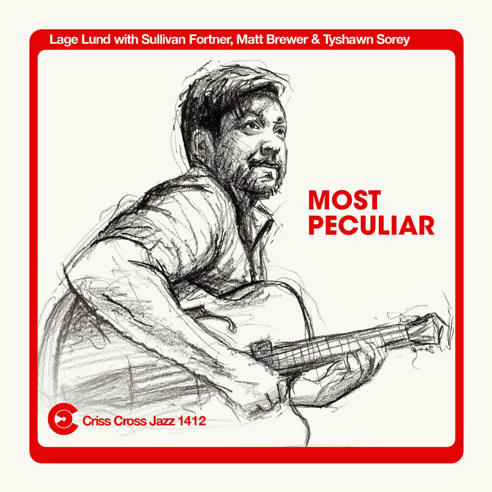 the album cover for Lage Lund - Most Peculiar
