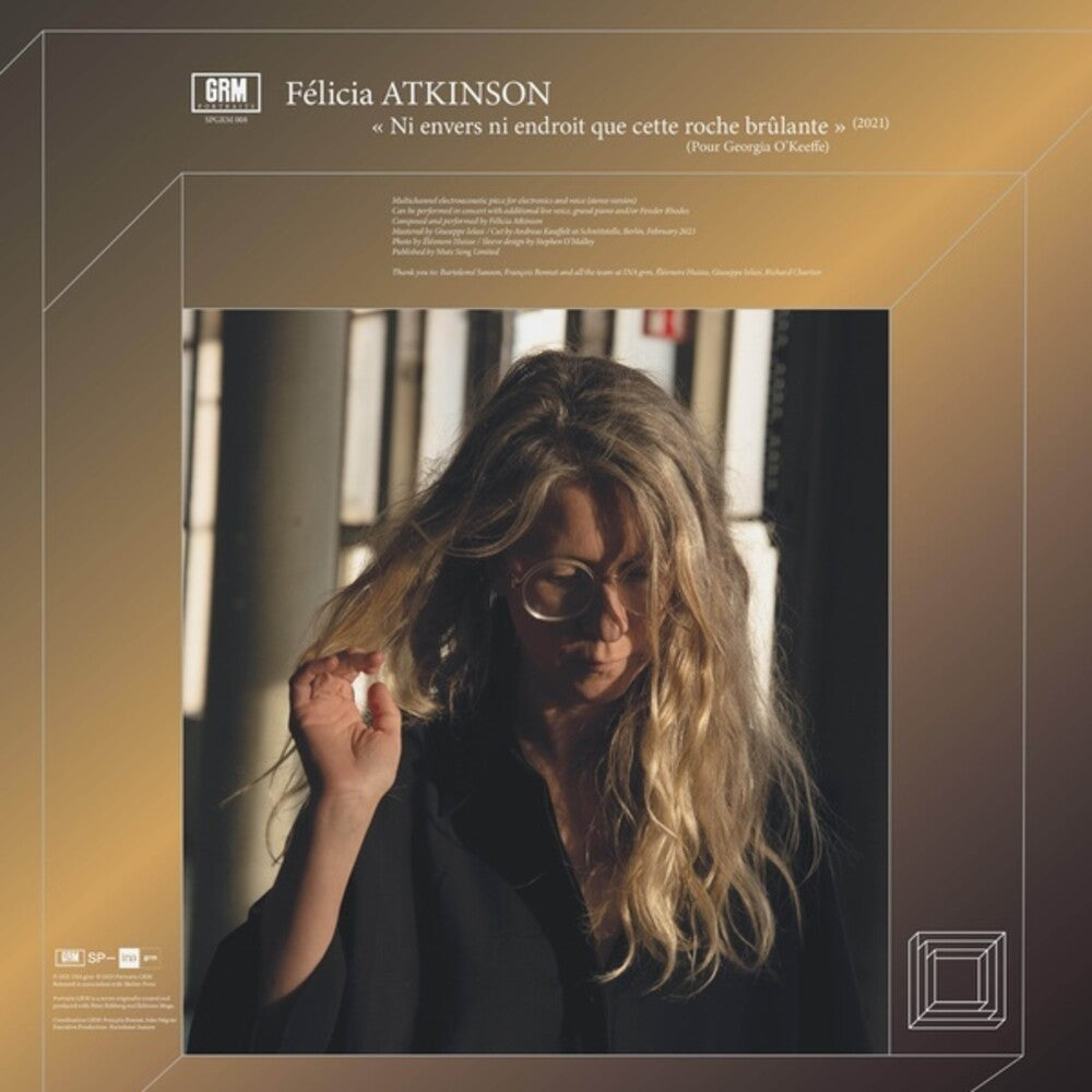 Felicia Atkinson  / Chartier,Richard - Ni Envers Ni Endroit Que Cette Roche Brulante [LP] Vinyl Record