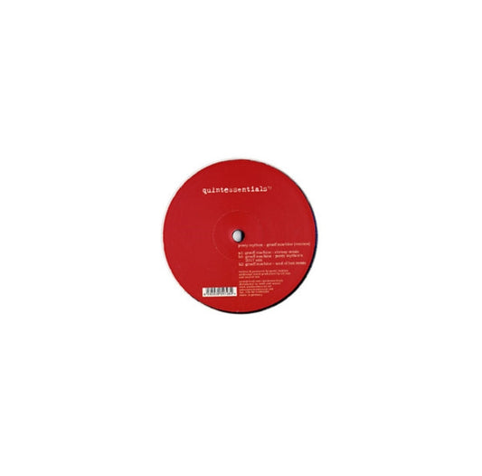 Ponty Mython - Grooff Machine Remixes - 12 Inch Vinyl