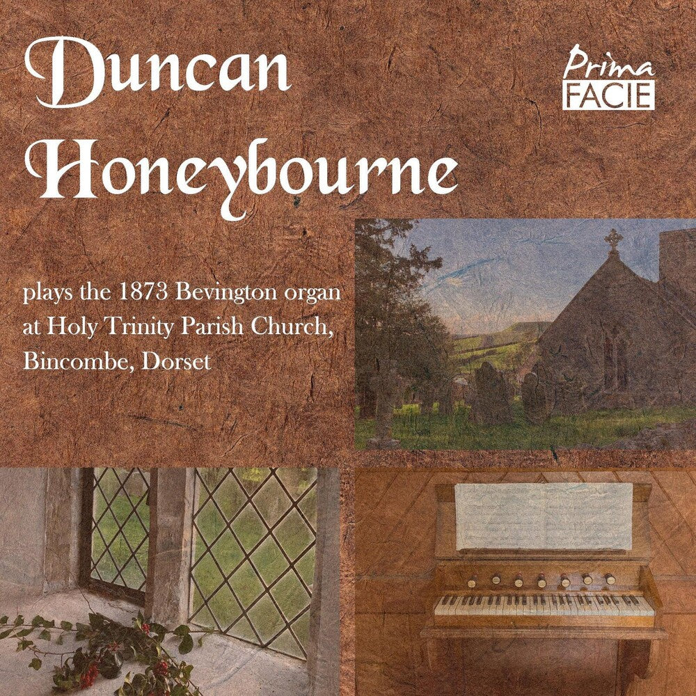the album cover for Duncan Honeybourne - Plays The 1873 Bevington Organ At Holy Trinity