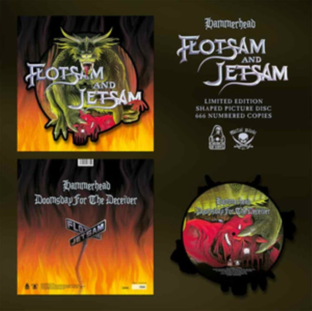 Flotsam & Jetsam - Hammerhead(Picture Dsic) - 12 Inch Vinyl