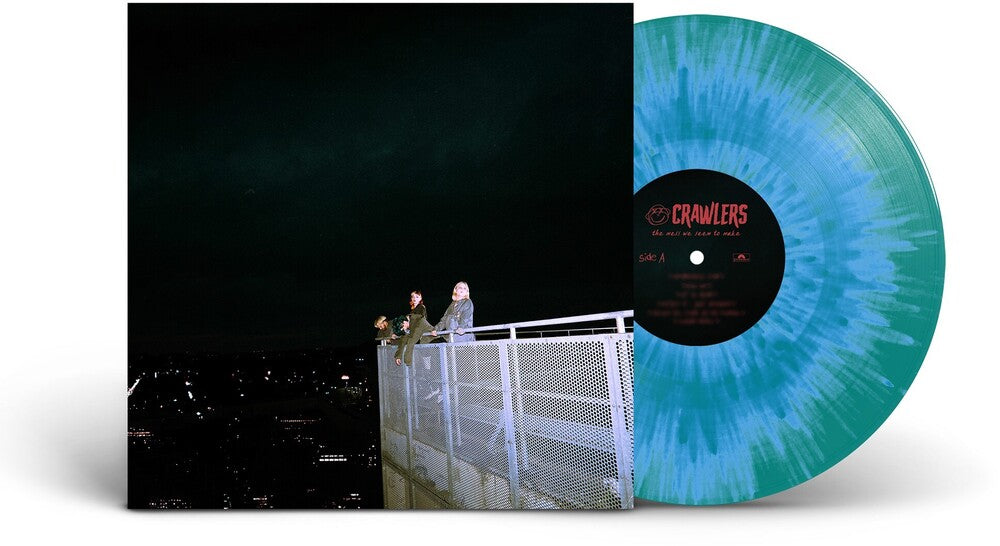 Crawlers - The Mess We Seem To Make [Blue Splatter Alternate Cover LP] Vinyl Record