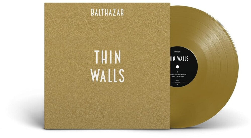 Balthazar - Thin Walls - Gold [Colored Vinyl] (Gol) [Reissue] Vinyl Record