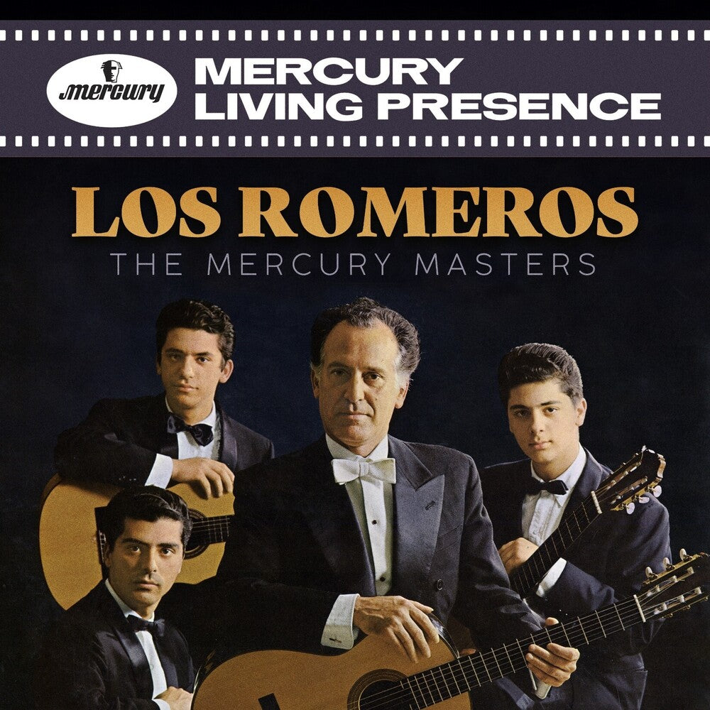 the album cover for Los Romeros - The Mercury Masters [10 CD]