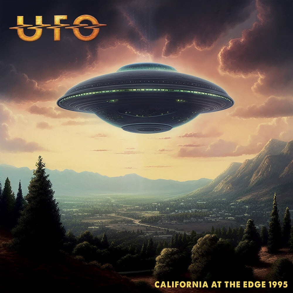 UFO - California At The Edge 1995 - Red [Colored Vinyl] [Limited Edition] Vinyl Record