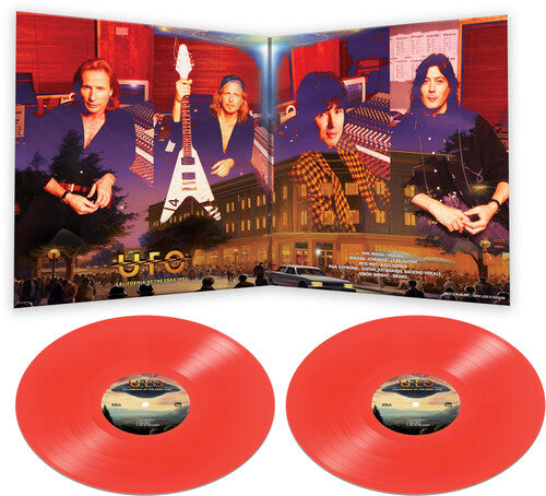 UFO - California At The Edge 1995 [Red] Vinyl Record