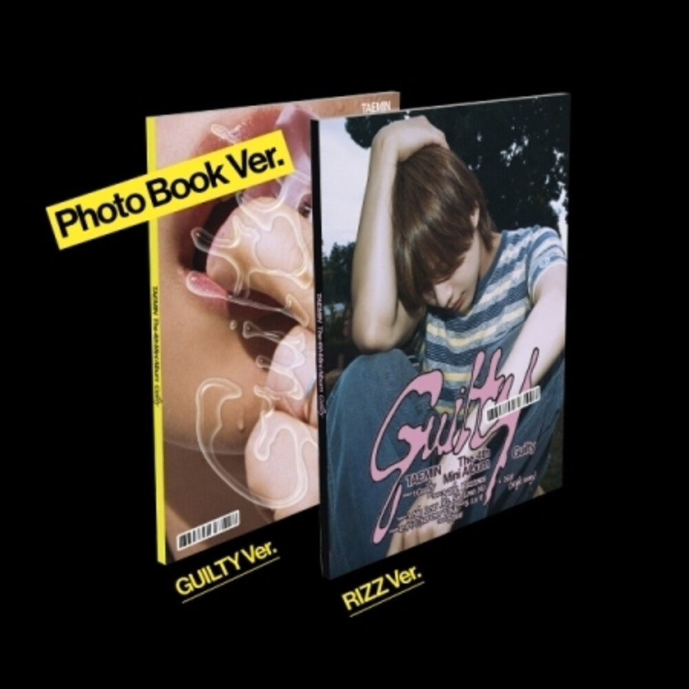 the album cover for Taemin - Guilty - Photo Book Version (Phob) (Asia)