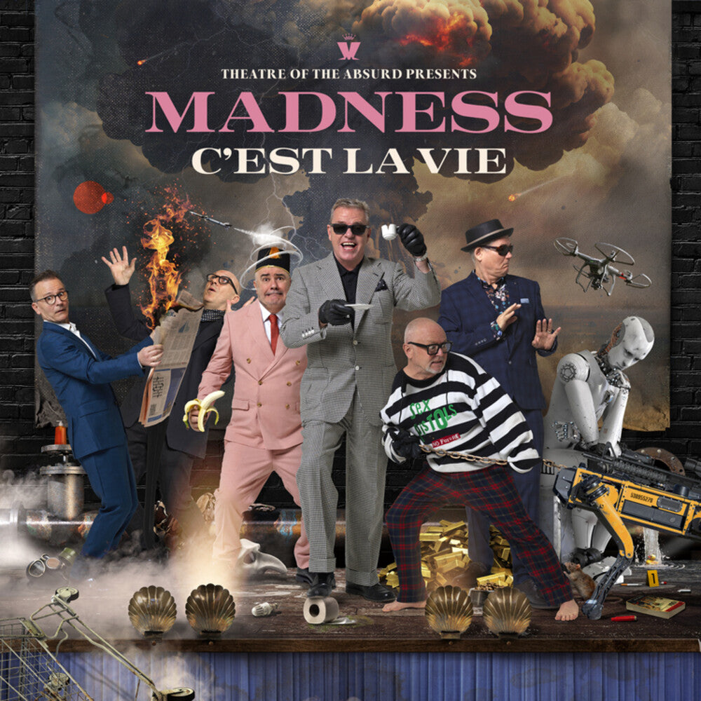the album cover for Madness - Theatre Of The Absurd Presents C'est La Vie