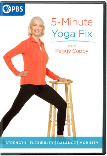 5-minute Yoga Fix With Peggy Cappy - 5-minute Yoga Fix With Peggy Cappy - DVD
