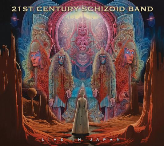 the album cover for 21st Century Schizoid - Live In Japan (W/Dvd)