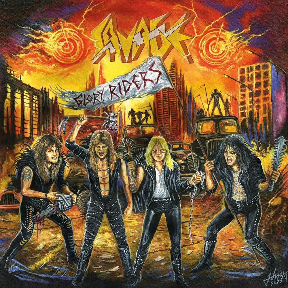Savage - Glory Riders [LP] Vinyl Record