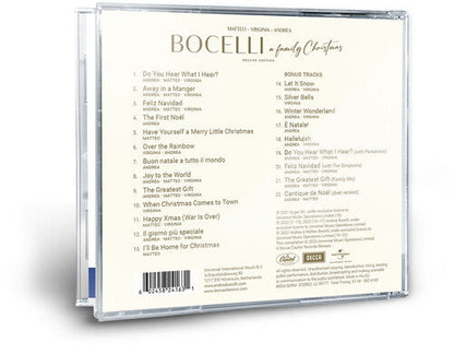 Andrea Bocelli - A Family Christmas (Deluxe Edition) Music CD