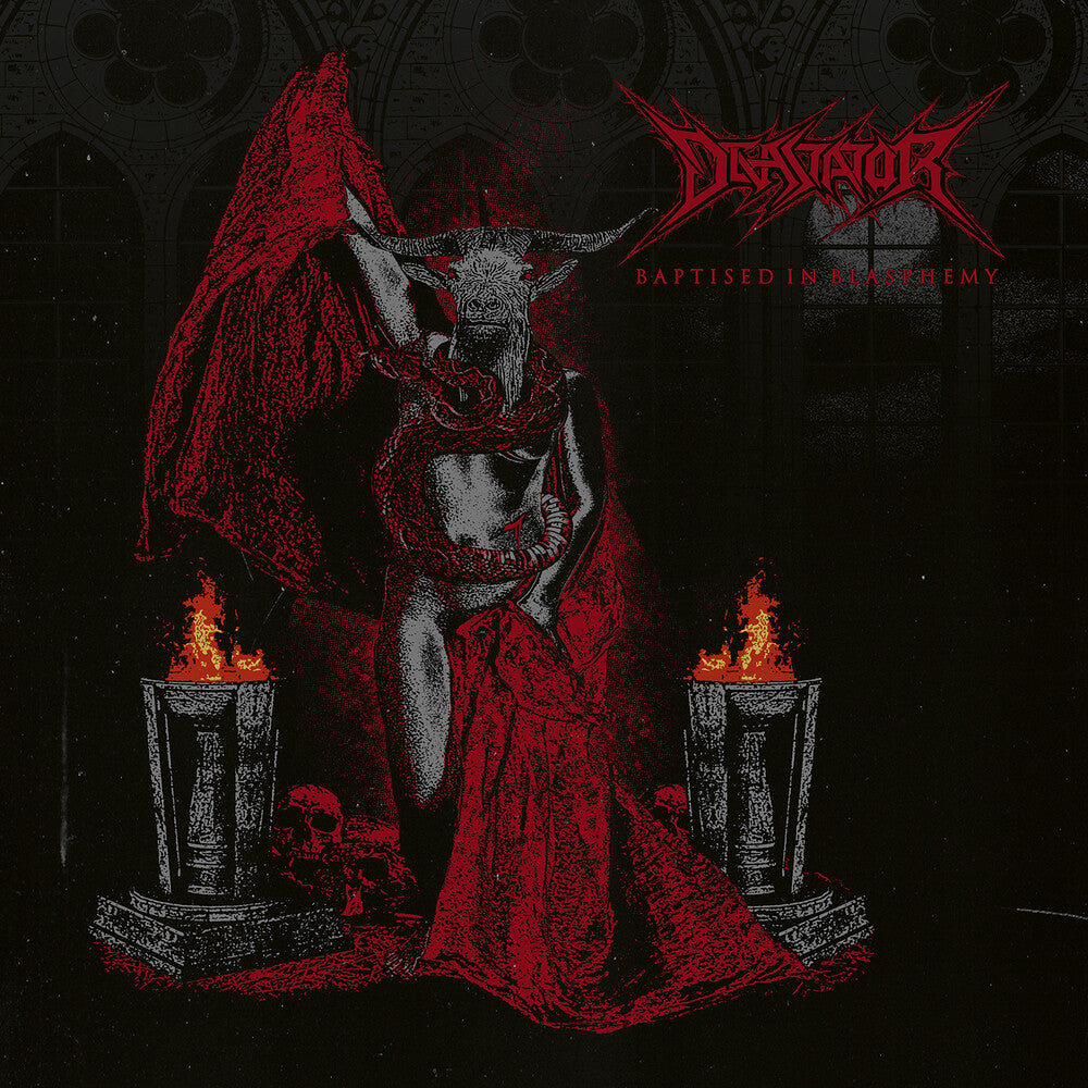 Baptised In Blasphemy [Colored Vinyl] [Clear Vinyl] [Limited Edition] (Red) Vinyl Record