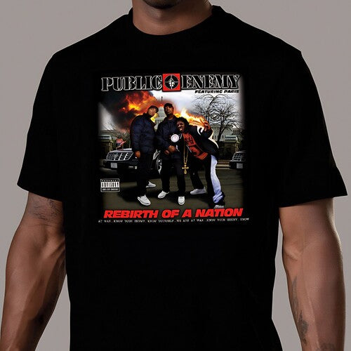 Public Enemy - Rebirth Of A Nation Album Cover (t-shirt M) - Apparel